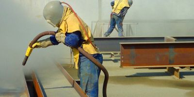 Nguyên lý hoạt động của máy phun cát